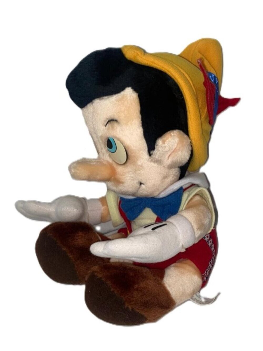 Vintage Disney Pinocchio Stuffed Plush Toy Disneyland Walt Disney World - Picture 4 of 7